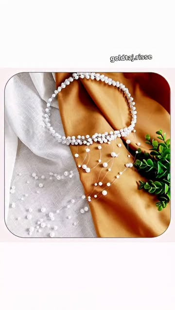 ریسه آبشاری مرواریدی با ارتفاع ۲۵ سانت