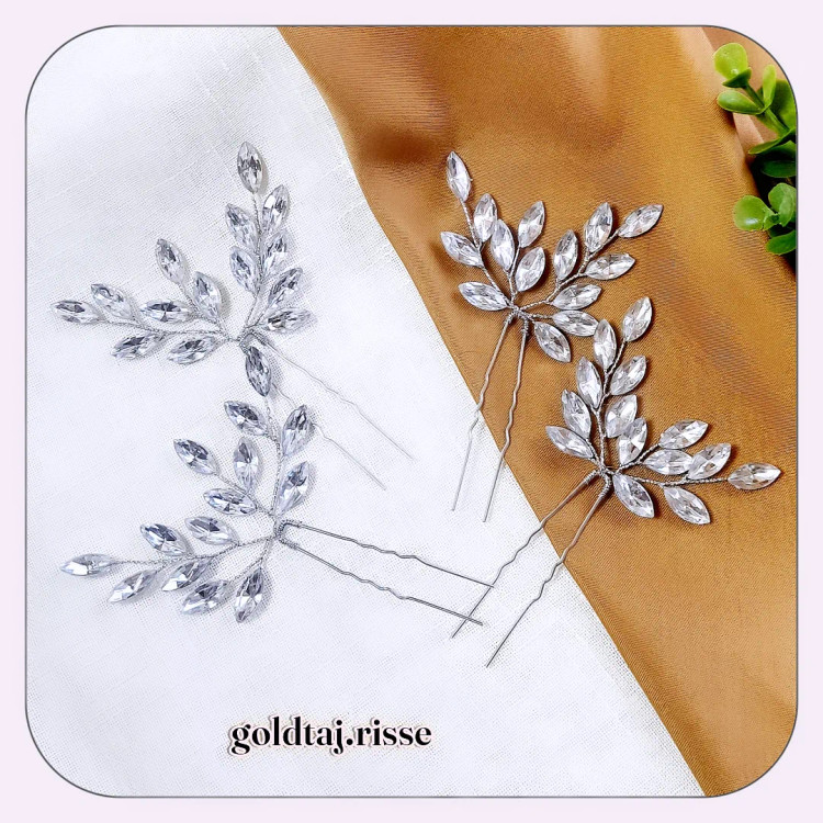 گیره شنیون سنگ رزینی درجه یک
