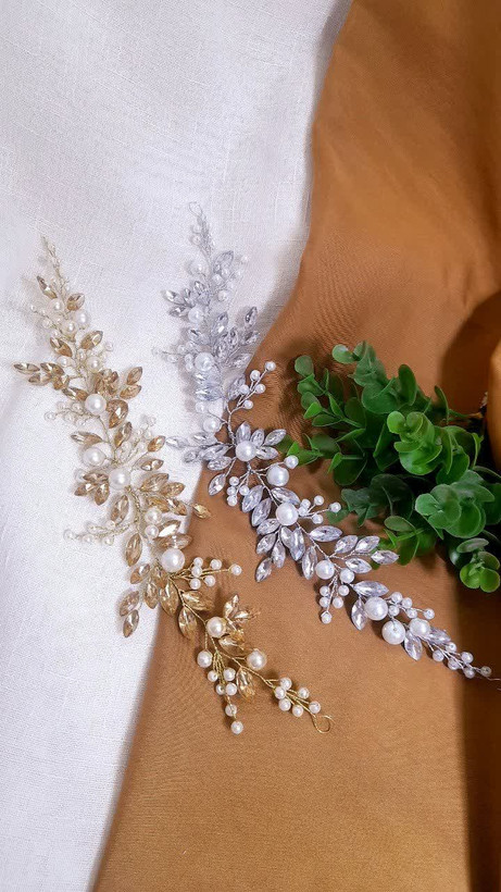 ریسه زیبای ترکیبی مروارید و سنگ رزین درجه یک(توضیحات)