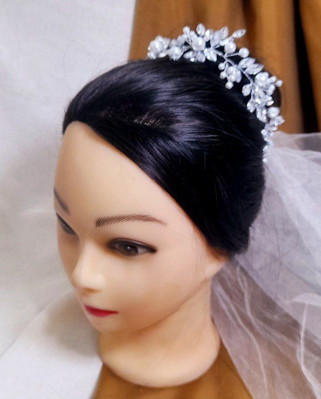 ریسه زیبای ترکیبی مروارید و سنگ رزین درجه یک(توضیحات)